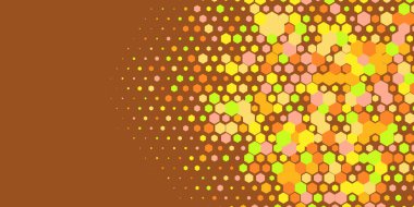 Geometrik soyut Hexagon çoklu Renk Arkaplanı, Geometrik soyut duvar kağıdı iki renkli iki ton Hexagon alt sol köşeden sağ üst köşeye çapraz olarak dağılmıştır