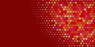 Geometrik soyut Hexagon çoklu Renk Arkaplanı, Geometrik soyut duvar kağıdı iki renkli iki ton Hexagon alt sol köşeden sağ üst köşeye çapraz olarak dağılmıştır