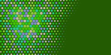 Geometrik soyut Hexagon çoklu Renk Arkaplanı, Geometrik soyut duvar kağıdı iki renkli iki ton Hexagon alt sol köşeden sağ üst köşeye çapraz olarak dağılmıştır