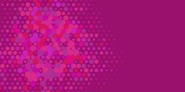 Geometrik Çoklu Boyutlu Altıgen Çoklu Renkli Arkaplan, Geometrik Soyut İki Renkli Duvar Kağıdı Alt sol köşeden sağ üst köşeye çapraz olarak dağılmıştır