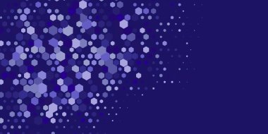 Geometrik Çoklu Boyutlu Altıgen Çoklu Renkli Arkaplan, Geometrik Soyut İki Renkli Duvar Kağıdı Alt sol köşeden sağ üst köşeye çapraz olarak dağılmıştır