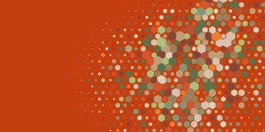 Geometrik Çoklu Boyutlu Altıgen Çoklu Renkli Arkaplan, Geometrik Soyut İki Renkli Duvar Kağıdı Alt sol köşeden sağ üst köşeye çapraz olarak dağılmıştır