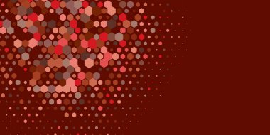 Geometrik Çoklu Boyutlu Altıgen Çoklu Renkli Arkaplan, Geometrik Soyut İki Renkli Duvar Kağıdı Alt sol köşeden sağ üst köşeye çapraz olarak dağılmıştır