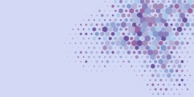 Geometrik Çoklu Boyutlu Altıgen Çoklu Renkli Arkaplan, Geometrik Soyut İki Renkli Duvar Kağıdı Alt sol köşeden sağ üst köşeye çapraz olarak dağılmıştır