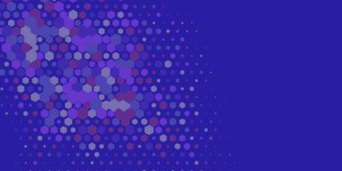 Geometrik Çoklu Boyutlu Altıgen Çoklu Renkli Arkaplan, Geometrik Soyut İki Renkli Duvar Kağıdı Alt sol köşeden sağ üst köşeye çapraz olarak dağılmıştır