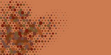 Geometrik Çoklu Boyutlu Altıgen Çoklu Renkli Arkaplan, Geometrik Soyut İki Renkli Duvar Kağıdı Alt sol köşeden sağ üst köşeye çapraz olarak dağılmıştır