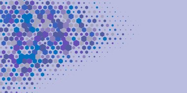 Geometrik Çoklu Boyutlu Altıgen Çoklu Renkli Arkaplan, Geometrik Soyut İki Renkli Duvar Kağıdı Alt sol köşeden sağ üst köşeye çapraz olarak dağılmıştır