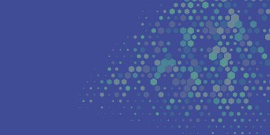 Geometrik Çoklu Boyutlu Altıgen Çoklu Renkli Arkaplan, Geometrik Soyut İki Renkli Duvar Kağıdı Alt sol köşeden sağ üst köşeye çapraz olarak dağılmıştır