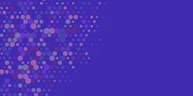 Geometrik Çoklu Boyutlu Altıgen Çoklu Renkli Arkaplan, Geometrik Soyut İki Renkli Duvar Kağıdı Alt sol köşeden sağ üst köşeye çapraz olarak dağılmıştır