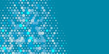 Geometrik Çoklu Boyutlu Altıgen Çoklu Renkli Arkaplan, Geometrik Soyut İki Renkli Duvar Kağıdı Alt sol köşeden sağ üst köşeye çapraz olarak dağılmıştır