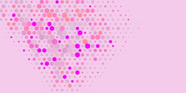 Geometrik Çoklu Boyutlu Altıgen Çoklu Renkli Arkaplan, Geometrik Soyut İki Renkli Duvar Kağıdı Alt sol köşeden sağ üst köşeye çapraz olarak dağılmıştır