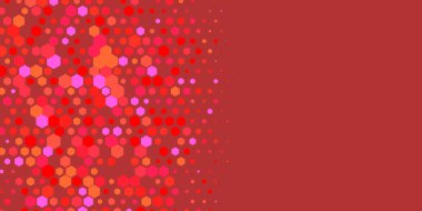 Geometrik Çoklu Boyutlu Altıgen Çoklu Renkli Arkaplan, Geometrik Soyut İki Renkli Duvar Kağıdı Alt sol köşeden sağ üst köşeye çapraz olarak dağılmıştır