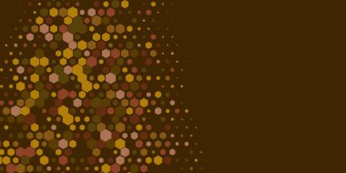 Geometrik Çoklu Boyutlu Altıgen Çoklu Renkli Arkaplan, Geometrik Soyut İki Renkli Duvar Kağıdı Alt sol köşeden sağ üst köşeye çapraz olarak dağılmıştır