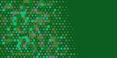 Geometrik Çoklu Boyutlu Altıgen Çoklu Renkli Arkaplan, Geometrik Soyut İki Renkli Duvar Kağıdı Alt sol köşeden sağ üst köşeye çapraz olarak dağılmıştır