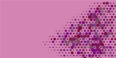 Geometrik Çoklu Boyutlu Altıgen Çoklu Renkli Arkaplan, Geometrik Soyut İki Renkli Duvar Kağıdı Alt sol köşeden sağ üst köşeye çapraz olarak dağılmıştır