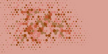 Geometrik Çoklu Boyutlu Altıgen Çoklu Renkli Arkaplan, Geometrik Soyut İki Renkli Duvar Kağıdı Alt sol köşeden sağ üst köşeye çapraz olarak dağılmıştır