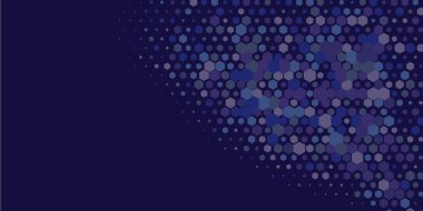 Geometrik Çoklu Boyutlu Altıgen Çoklu Renkli Arkaplan, Geometrik Soyut İki Renkli Duvar Kağıdı Alt sol köşeden sağ üst köşeye çapraz olarak dağılmıştır