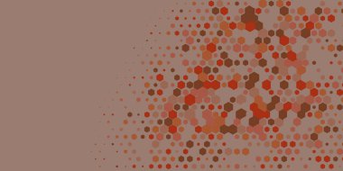 Geometrik Çoklu Boyutlu Altıgen Çoklu Renkli Arkaplan, Geometrik Soyut İki Renkli Duvar Kağıdı Alt sol köşeden sağ üst köşeye çapraz olarak dağılmıştır