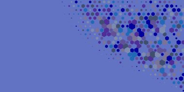 Geometrik Çoklu Boyutlu Altıgen Çoklu Renkli Arkaplan, Geometrik Soyut İki Renkli Duvar Kağıdı Alt sol köşeden sağ üst köşeye çapraz olarak dağılmıştır