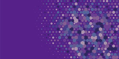 Geometrik Çoklu Boyutlu Altıgen Çoklu Renkli Arkaplan, Geometrik Soyut İki Renkli Duvar Kağıdı Alt sol köşeden sağ üst köşeye çapraz olarak dağılmıştır