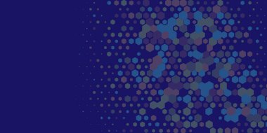 Geometrik Çoklu Boyutlu Altıgen Çoklu Renkli Arkaplan, Geometrik Soyut İki Renkli Duvar Kağıdı Alt sol köşeden sağ üst köşeye çapraz olarak dağılmıştır