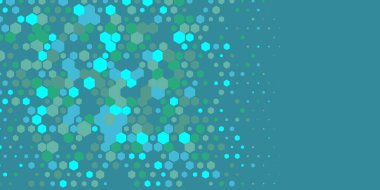 Geometrik Çoklu Boyutlu Altıgen Çoklu Renkli Arkaplan, Geometrik Soyut İki Renkli Duvar Kağıdı Alt sol köşeden sağ üst köşeye çapraz olarak dağılmıştır