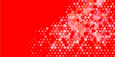 Geometrik Çoklu Boyutlu Altıgen Çoklu Renkli Arkaplan, Geometrik Soyut İki Renkli Duvar Kağıdı Alt sol köşeden sağ üst köşeye çapraz olarak dağılmıştır