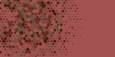 Geometrik Çoklu Boyutlu Altıgen Çoklu Renkli Arkaplan, Geometrik Soyut İki Renkli Duvar Kağıdı Alt sol köşeden sağ üst köşeye çapraz olarak dağılmıştır