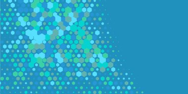 Geometrik Çoklu Boyutlu Altıgen Çoklu Renkli Arkaplan, Geometrik Soyut İki Renkli Duvar Kağıdı Alt sol köşeden sağ üst köşeye çapraz olarak dağılmıştır