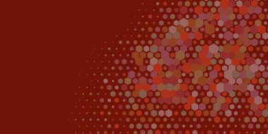 Geometrik Çoklu Boyutlu Altıgen Çoklu Renkli Arkaplan, Geometrik Soyut İki Renkli Duvar Kağıdı Alt sol köşeden sağ üst köşeye çapraz olarak dağılmıştır