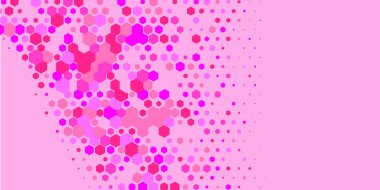 Geometrik Çoklu Boyutlu Altıgen Çoklu Renkli Arkaplan, Geometrik Soyut İki Renkli Duvar Kağıdı Alt sol köşeden sağ üst köşeye çapraz olarak dağılmıştır