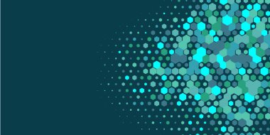 Geometrik Çoklu Boyutlu Altıgen Çoklu Renkli Arkaplan, Geometrik Soyut İki Renkli Duvar Kağıdı Alt sol köşeden sağ üst köşeye çapraz olarak dağılmıştır