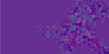 Geometrik Çoklu Boyutlu Altıgen Çoklu Renkli Arkaplan, Geometrik Soyut İki Renkli Duvar Kağıdı Alt sol köşeden sağ üst köşeye çapraz olarak dağılmıştır