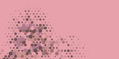 Geometrik Çoklu Boyutlu Altıgen Çoklu Renkli Arkaplan, Geometrik Soyut İki Renkli Duvar Kağıdı Alt sol köşeden sağ üst köşeye çapraz olarak dağılmıştır