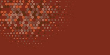 Geometrik Çoklu Boyutlu Altıgen Çoklu Renkli Arkaplan, Geometrik Soyut İki Renkli Duvar Kağıdı Alt sol köşeden sağ üst köşeye çapraz olarak dağılmıştır