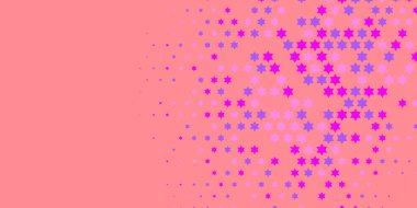 Yıldızlar İki Renkli Soyut Resimler 'i şekillendirir. Renkli yıldızların soyut duvar kağıtları, yıldızlı soyut renkli arkaplanlar. Parlak çok renkli duvar kağıdı sanatı