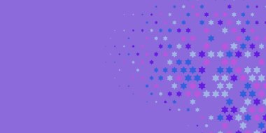 Yıldızlar İki Renkli Soyut Resimler 'i şekillendirir. Renkli yıldızların soyut duvar kağıtları, yıldızlı soyut renkli arkaplanlar. Parlak çok renkli duvar kağıdı sanatı