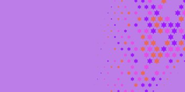 Yıldızlar İki Renkli Soyut Resimler 'i şekillendirir. Renkli yıldızların soyut duvar kağıtları, yıldızlı soyut renkli arkaplanlar. Parlak çok renkli duvar kağıdı sanatı