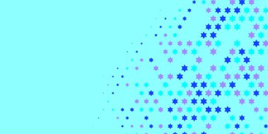 Yıldızlar İki Renkli Soyut Resimler 'i şekillendirir. Renkli yıldızların soyut duvar kağıtları, yıldızlı soyut renkli arkaplanlar. Parlak çok renkli duvar kağıdı sanatı