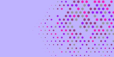 Yıldızlar İki Renkli Soyut Resimler 'i şekillendirir. Renkli yıldızların soyut duvar kağıtları, yıldızlı soyut renkli arkaplanlar. Parlak çok renkli duvar kağıdı sanatı