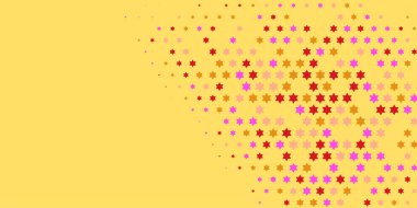 Yıldızlar İki Renkli Soyut Resimler 'i şekillendirir. Renkli yıldızların soyut duvar kağıtları, yıldızlı soyut renkli arkaplanlar. Parlak çok renkli duvar kağıdı sanatı