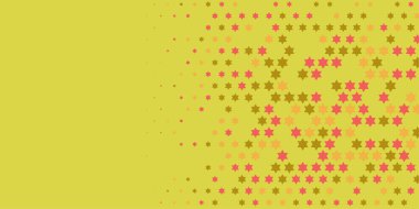 Yıldızlar İki Renkli Soyut Resimler 'i şekillendirir. Renkli yıldızların soyut duvar kağıtları, yıldızlı soyut renkli arkaplanlar. Parlak çok renkli duvar kağıdı sanatı