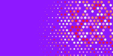 Yıldızlar İki Renkli Soyut Resimler 'i şekillendirir. Renkli yıldızların soyut duvar kağıtları, yıldızlı soyut renkli arkaplanlar. Parlak çok renkli duvar kağıdı sanatı