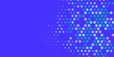 Yıldızlar İki Renkli Soyut Resimler 'i şekillendirir. Renkli yıldızların soyut duvar kağıtları, yıldızlı soyut renkli arkaplanlar. Parlak çok renkli duvar kağıdı sanatı