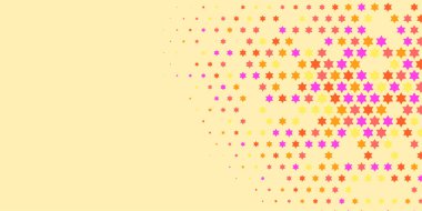 Yıldızlar İki Renkli Soyut Resimler 'i şekillendirir. Renkli yıldızların soyut duvar kağıtları, yıldızlı soyut renkli arkaplanlar. Parlak çok renkli duvar kağıdı sanatı
