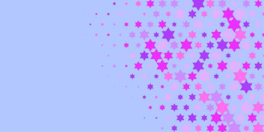 Yıldızlar İki Renkli Soyut Resimler 'i şekillendirir. Renkli yıldızların soyut duvar kağıtları, yıldızlı soyut renkli arkaplanlar. Parlak çok renkli duvar kağıdı sanatı