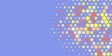 Yıldızlar İki Renkli Soyut Resimler 'i şekillendirir. Renkli yıldızların soyut duvar kağıtları, yıldızlı soyut renkli arkaplanlar. Parlak çok renkli duvar kağıdı sanatı