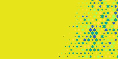 Yıldızlar İki Renkli Soyut Resimler 'i şekillendirir. Renkli yıldızların soyut duvar kağıtları, yıldızlı soyut renkli arkaplanlar. Parlak çok renkli duvar kağıdı sanatı