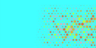Yıldızlar İki Renkli Soyut Resimler 'i şekillendirir. Renkli yıldızların soyut duvar kağıtları, yıldızlı soyut renkli arkaplanlar. Parlak çok renkli duvar kağıdı sanatı