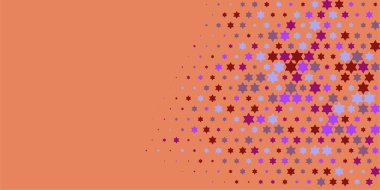 Yıldızlar İki Renkli Soyut Resimler 'i şekillendirir. Renkli yıldızların soyut duvar kağıtları, yıldızlı soyut renkli arkaplanlar. Parlak çok renkli duvar kağıdı sanatı